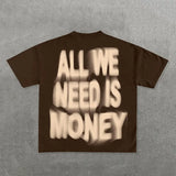Skatecore Streetwear Tee – Tag Font Graphic with Flame Accent