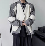 retro baseball bomber, daily drip outerwear, casual outfit