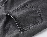 high street washed baggy casual jeans for men and women straight pockets denim pants oversized loose cargo trousers unique cargo style 3883
