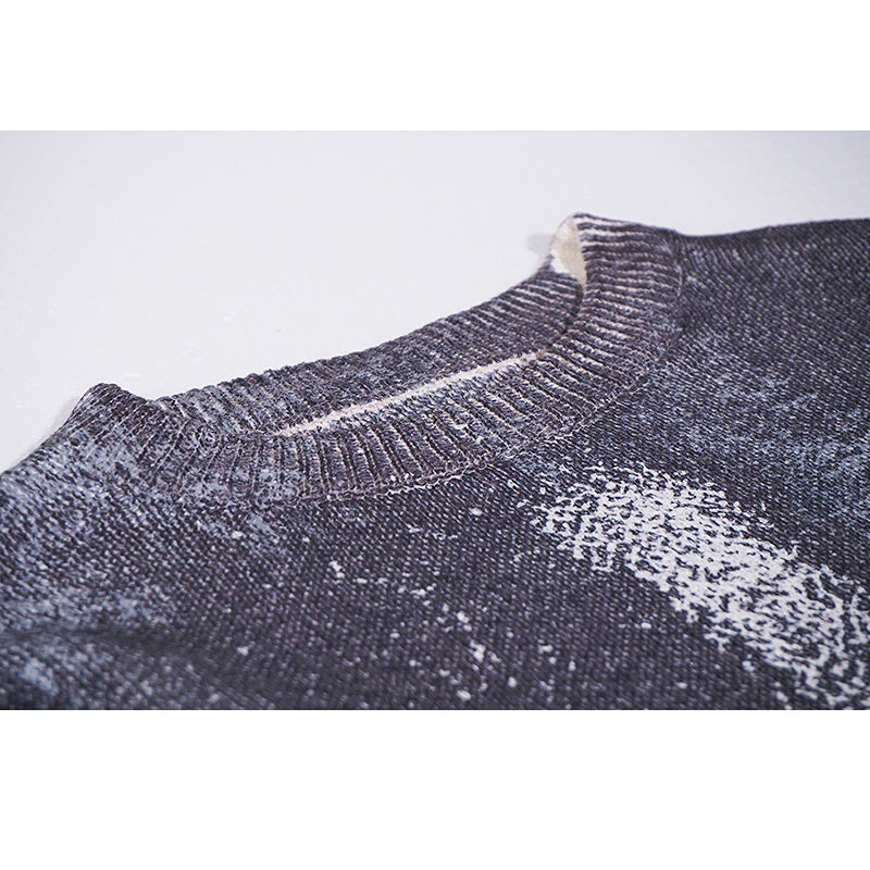 grunge oversized flame jumper built for warmth and edge, essential for winter street style, men’s streetwear clothing piece f