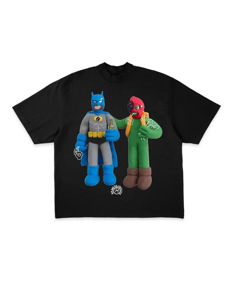 Y2k Vintage t-shirt – Summer Gothic Punk Oversized T Shirt Mens Fashion 2024 New R