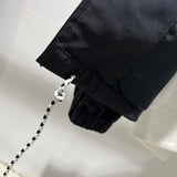 Hooded high fashion puffer graffiti parka oversized