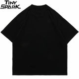 Gothic Oversized shirt – 2023 Men Hip Hop Streetwear T Shirt Harajuku Letter Graphic