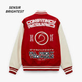 checkered bomber jacket, daily drip essential, men's streetwear fashion, oversized urban jacket, high quality cold-weather co