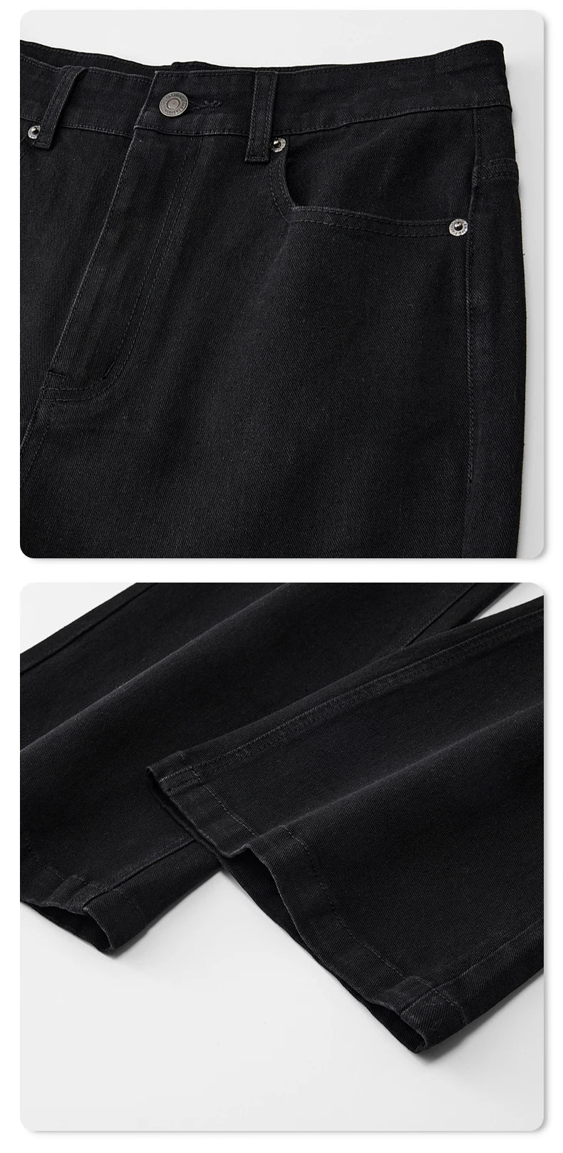 men black elastic denim micro flared jeans pants streetwear fashion cleanfit hip hop punk slim fit jeans y2k pants trouser unique jeans style 1813