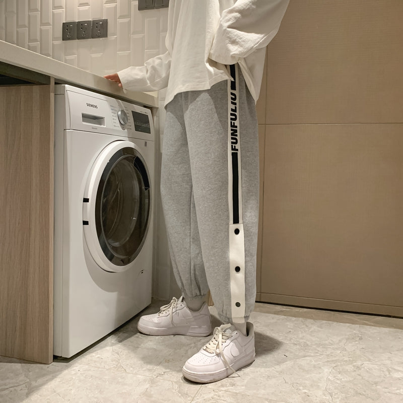 2023 new sports casual pants mens clothing youth spring and autumn loose pants boutique clothing simple style men clothing unique default style 4074