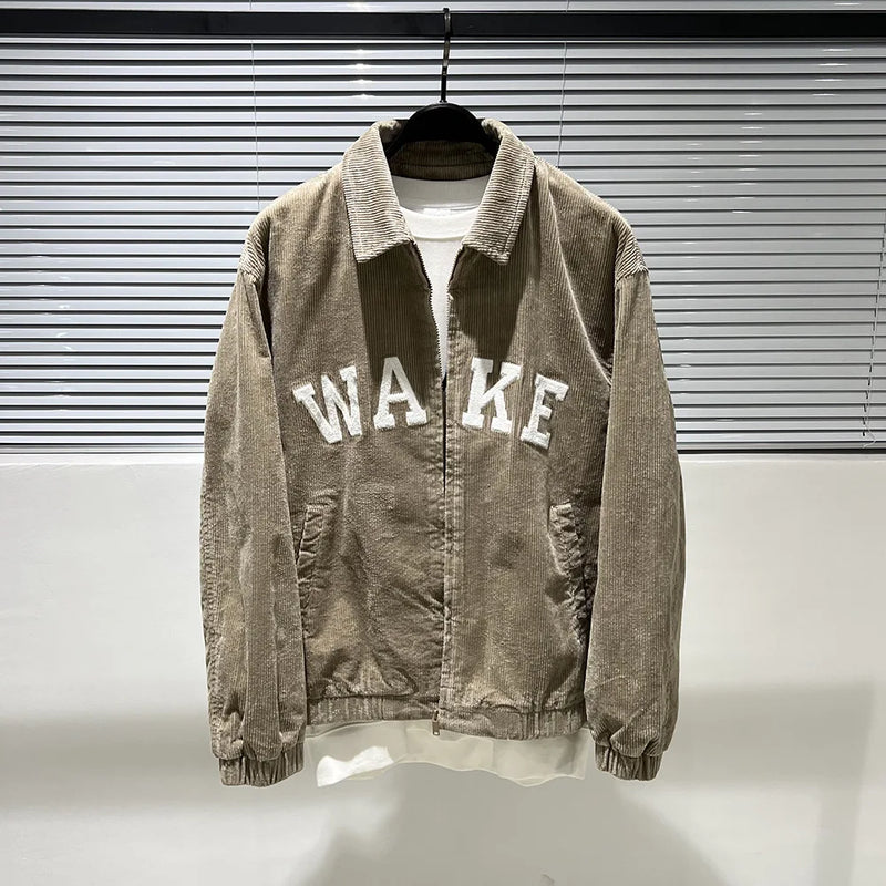 Windbreaker oversized fleece streetwear parka high fashion
