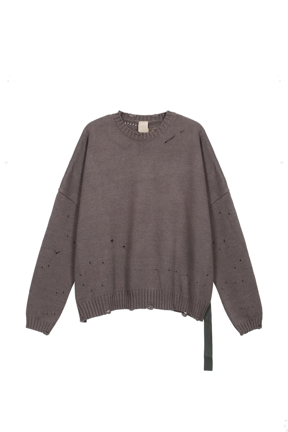 techwear flame knit sweater with structured oversized fit, ideal for cold streetwear layers, men’s streetwear clothing piece 