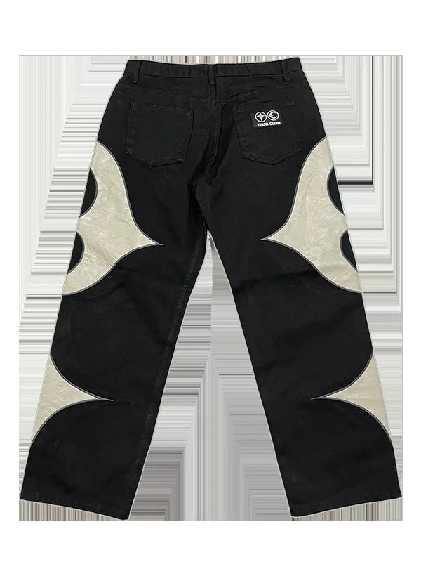 2024 brand new thug club denim zipper slim fit straight pant jeans cotton denim pants comfort casual jeans size s xl u54 unique jeans style 1484
