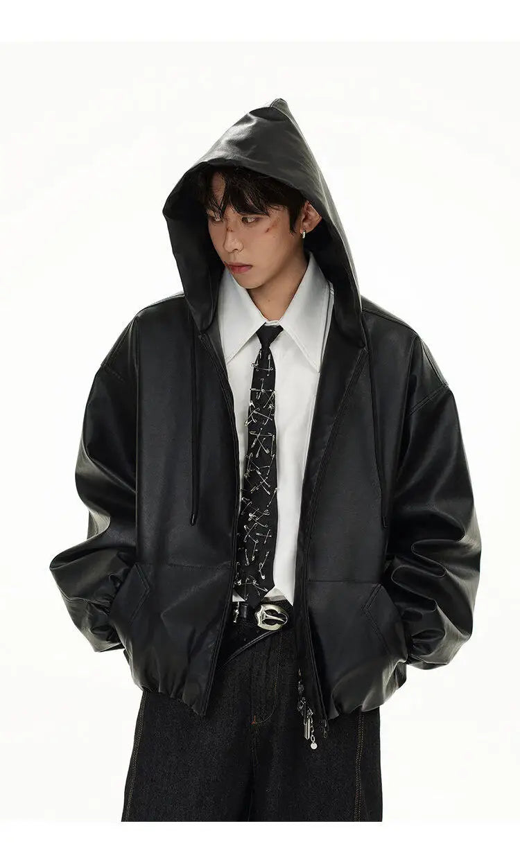 double-layer hoodie, modern streetwear, men's streetwear fashion, trendy oversized fit, urban techwear design, modern hip hop