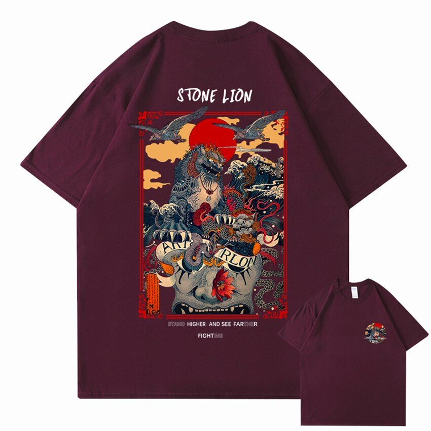"Standing Strong" Graphic Unisex Streetwear Vintage Women Men Y2K T-Shirt