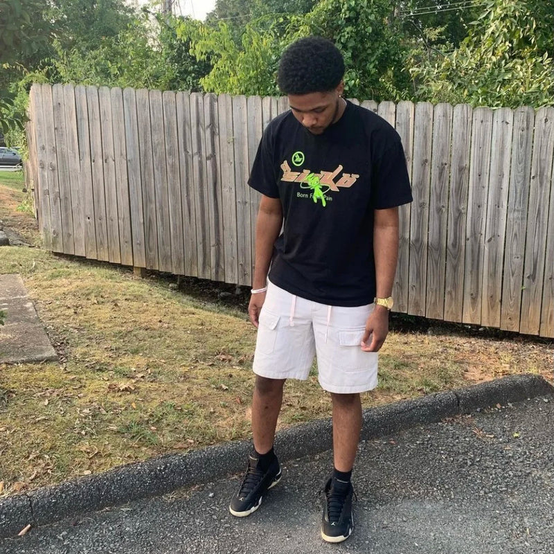 Sadcore Vintage print – New 23 Sicko White Born From Pain Ian Connor T Shirts T Shir