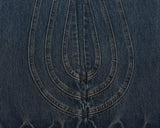mens retro washed denim jeans loose straight pants 2023 new fashion streetwear trousers hip hop casual zipper jean pants joggers unique joggers style 2496