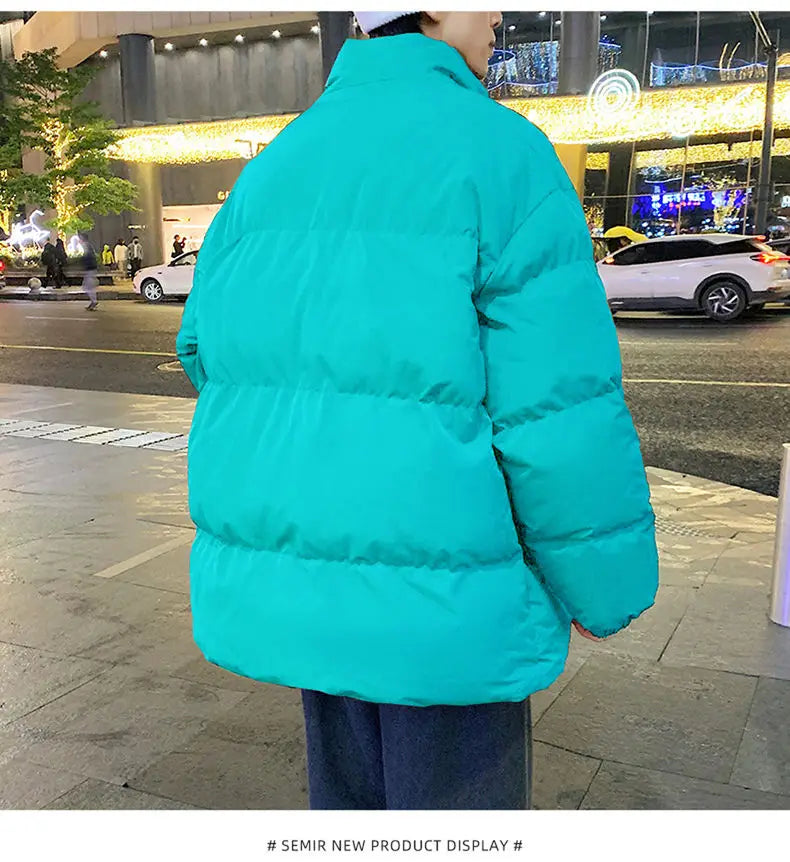 Autumn And Winter Thickened Cotton Coat Students 2024 New Down Cotton