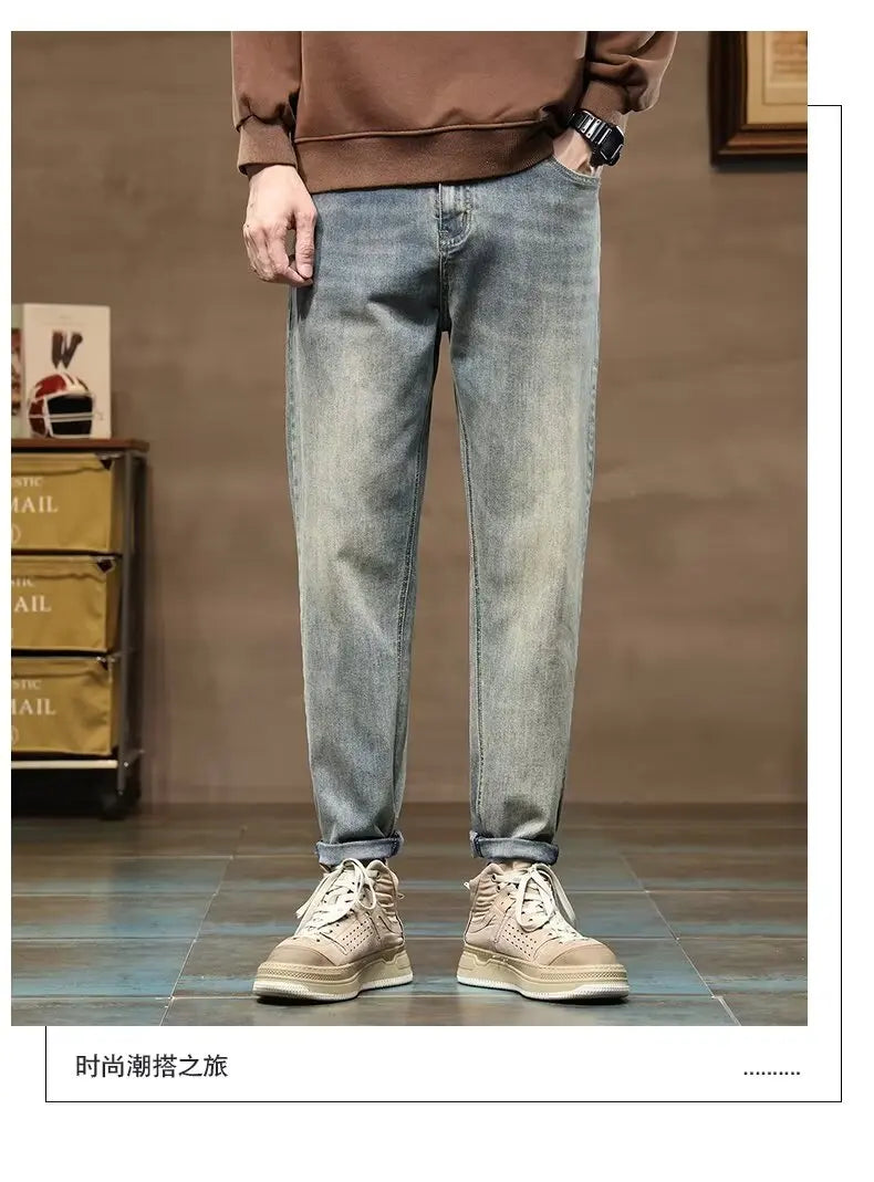 mens harajuku patchwork streetwear graphic print hip hop jeans novelties 2021 casual joggers cargo pants clothes for teenagers unique joggers style 4195