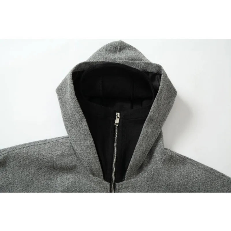 techwear bomber jacket, urban fashion, men's streetwear fashion, oversized urban jacket, high quality cold-weather coat