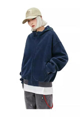 New Plaid Color Blocked Sweatshirt Jacket Mens Cotton High Street Japa
