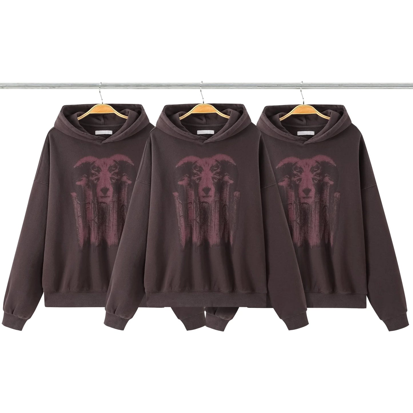 New 2023 Luxury Men Under My Car Goat Dead Snake Gentleman Hoodies Hoo