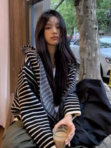 grunge knit pullover for fall and winter, oversized aesthetic with urban style, mens fashion layer for modern streetwear coll