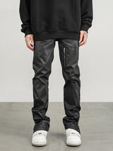 mens pants new casual hip hop punk trousers bottom zippers pants streetwear harajuku fashion bike high street pant joggers unique joggers style 4132