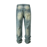 ripped hole washed baggy pantalones hombre jeans pants mens streetwear vintage frayed ropa y2k casual denim trousers oversized denim street jeans