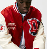 leather panel jacket, streetwear for men, men's streetwear fashion, oversized urban jacket, high quality cold-weather coat