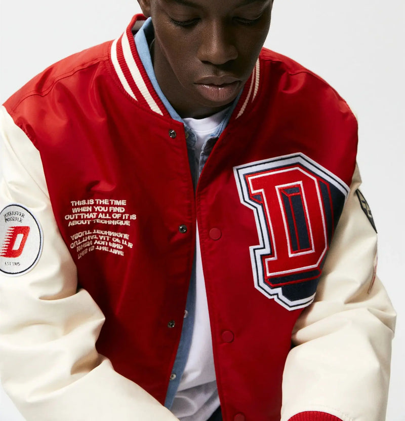 leather panel jacket, streetwear for men, men's streetwear fashion, oversized urban jacket, high quality cold-weather coat