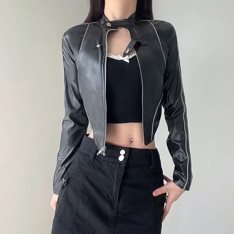 Minimalist parka vintage oversized high fashion hooded