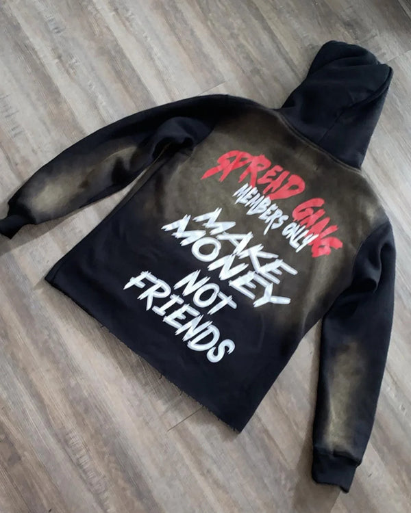 Y2K Wome Clothing Hoodies Printed Pattern Pullover Sweatshirt Streetwe
