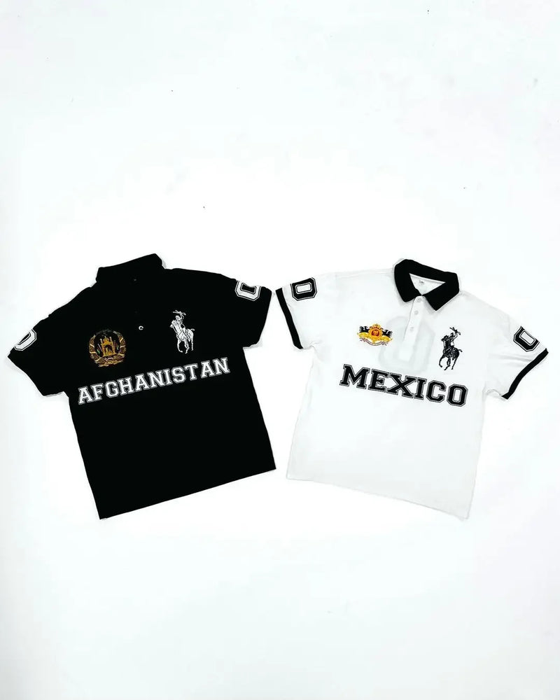 European and American New Style Letter Printed Oversized Short-sleeved Women Y2k Summer Fashion Lapel Polo Shirt Casual Tops