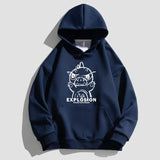 oversized knit pullover, fall/winter fashion, soft knit pullover with flame design, y2k fashion statement