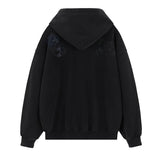 Harajuku-inspired hoodie with anime girl graphics
