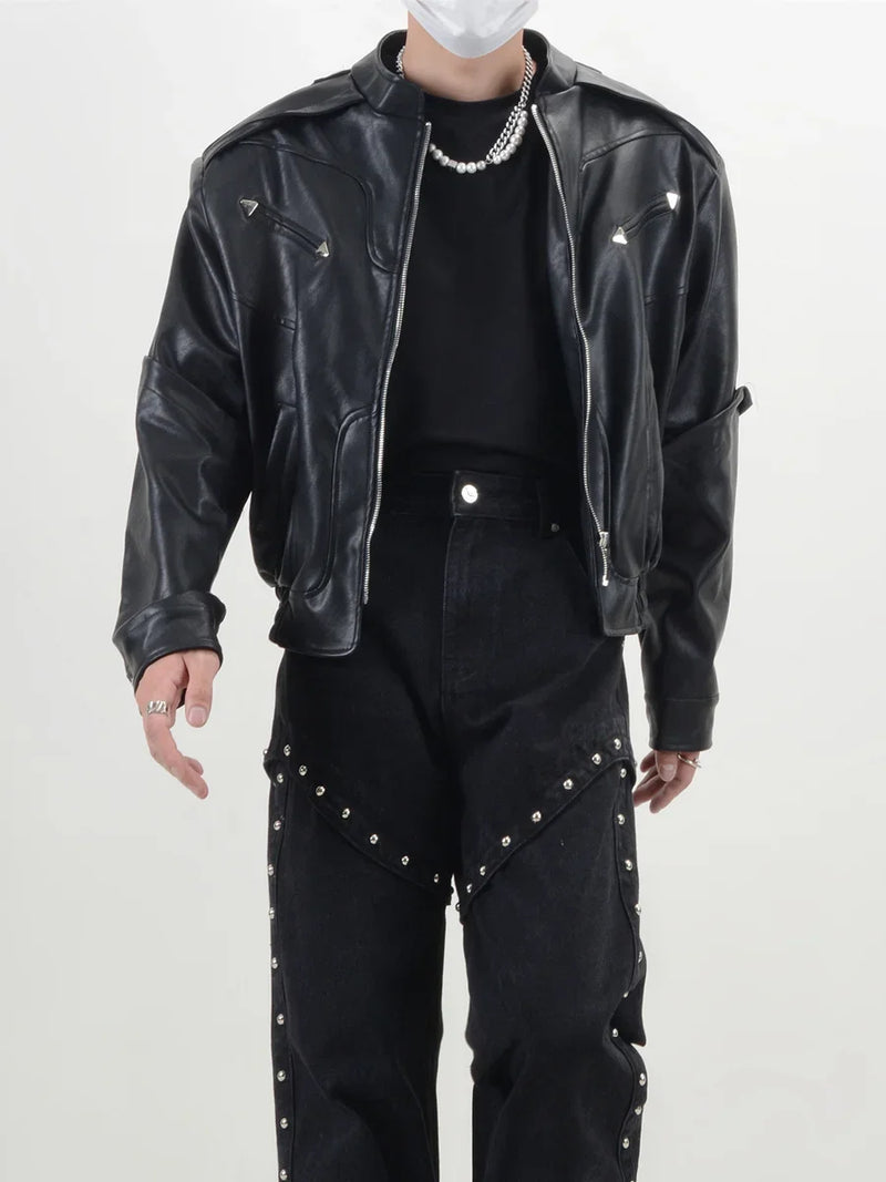 checkered streetwear jacket, daily essential, for men, fall streetwear outfit, oversized style, layered fashion, modern aesthetic