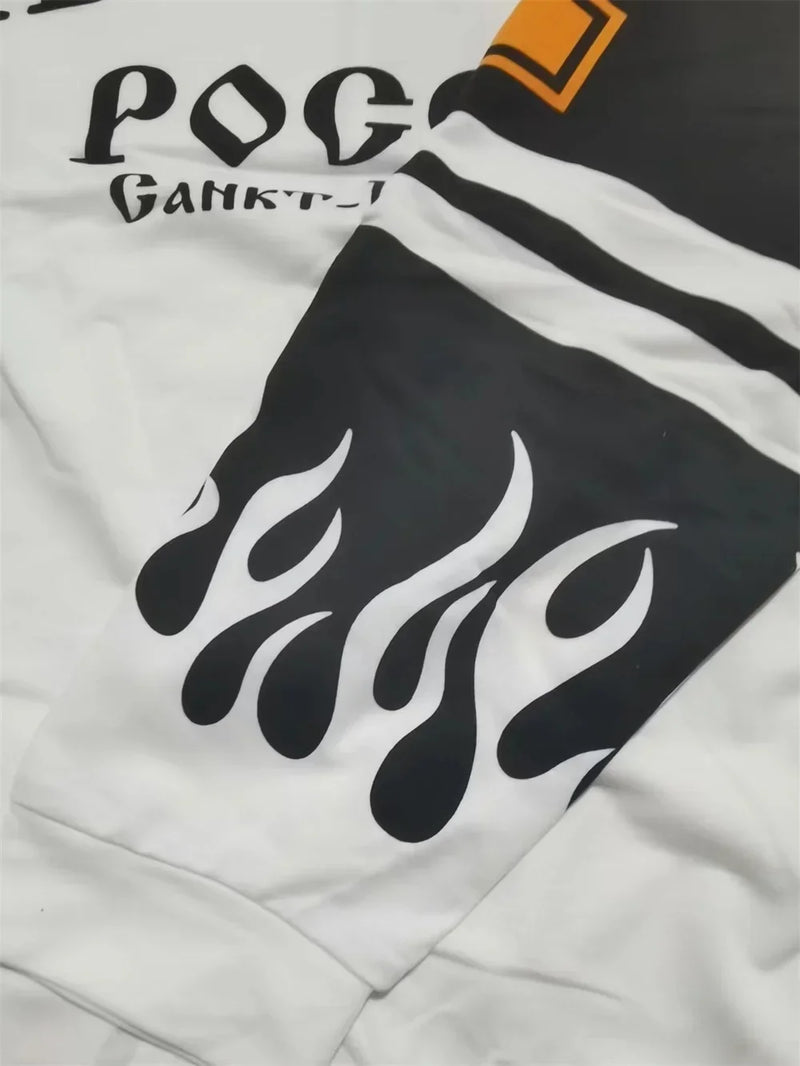 Vaporwave Vintage print – Casual Fashion Harajuku Y2K Hip Hop Sprots Long Sleeves T Sh