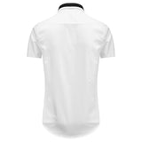 New 2022 Luxury Men Classic Embroidered stars comfortable Fashion Cotton Casual Shirts Shirt High Quality Short Sleeves A116