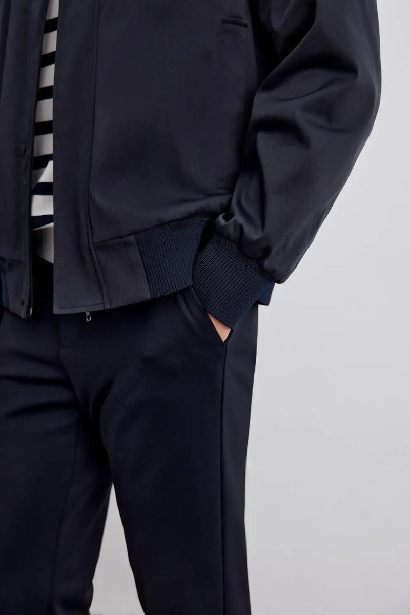 leather panel jacket, streetwear for men, men's streetwear fashion, oversized urban jacket, high quality cold-weather coat
