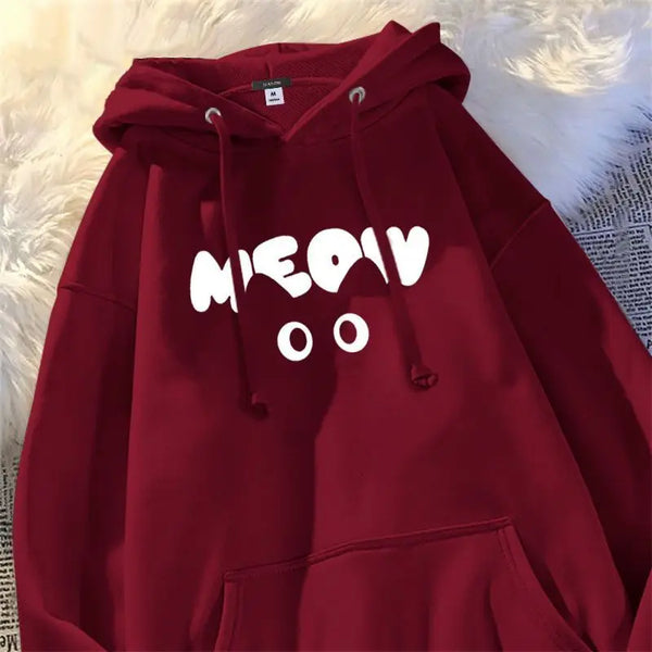 New Heavyweight Silver Fox Velvet Black Hooded Sweatshirt For Men And