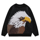 "Eagle Vision" Unisex Men Women Streetwear Graphic Sweater Daulet Apparel