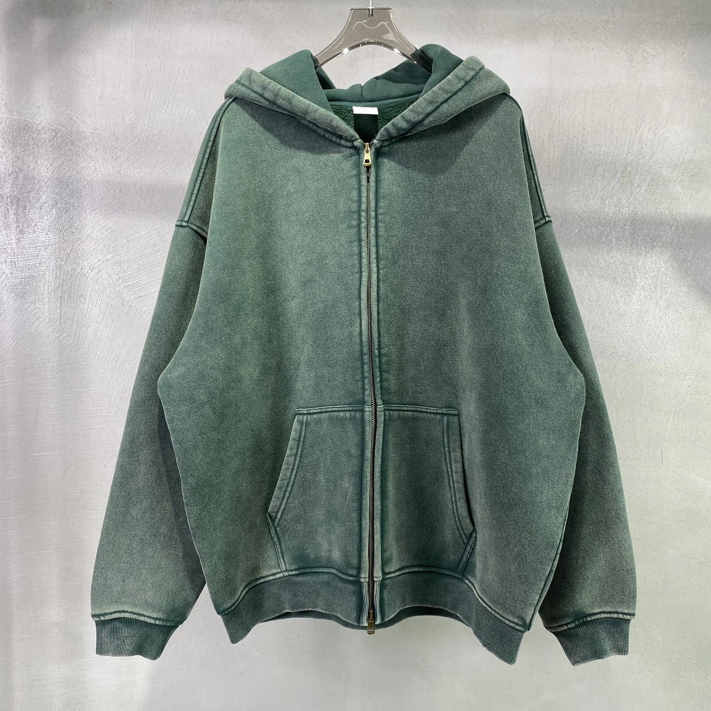 Batik Fleece Zippered Hoodie | Skatercore Style Hoodie