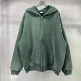 Batik Fleece Zippered Hoodie | Skatercore Style Hoodie