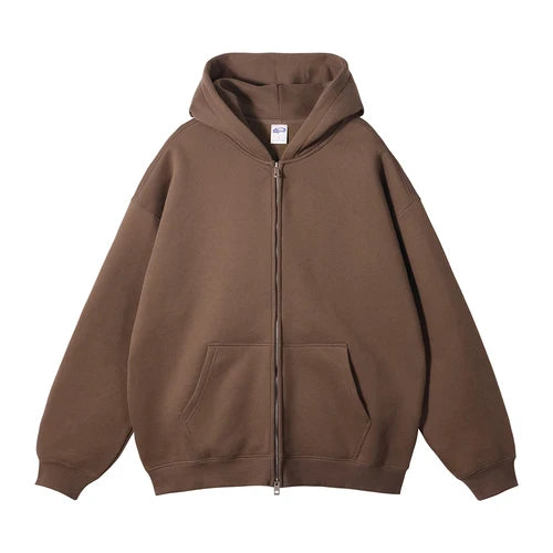 anime chrome print featuring oversized zip up hoodies kanye autumn and winter double zippered men cardigan hoody streetwear hooded casual female sweatshirt