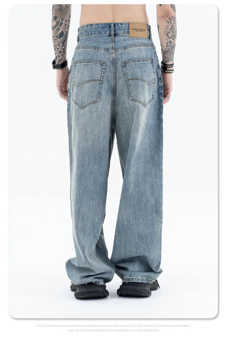 Wash old jeans