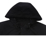 Graffiti high fashion parka minimalist puffer bomber