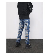 retro washed 3d printed fake distressed jeans hip hop denim pants streetwear jean pants mens harajuku cotton trousers joggers unique joggers style 3883