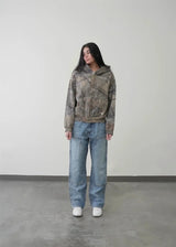 Bold Graphic Bomber Streetwear Photo-Ready Jacket