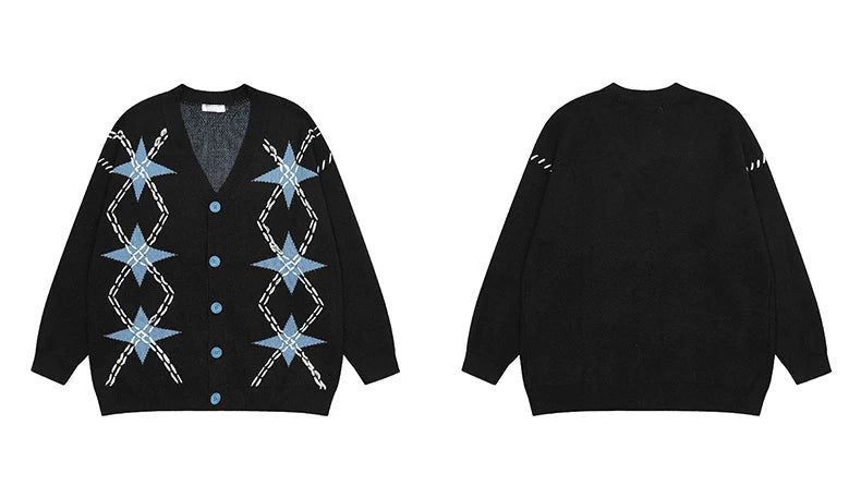 y2k knitted sweater, photo-ready sweater, cozy fashion fit, stylish street outfit, modern aesthetic appeal