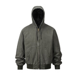 trendy coat featuring new 2023 luxury men old washing multi workwear bomber coats jackets down coats hoody cotton warm winter thicken 489 design – premium quality jacket for men