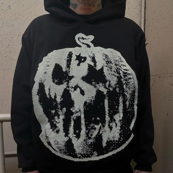 grunge oversized knit streetwear piece for layered look and winter street fits, ideal for men’s fashion and seasonal streetwe