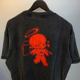 Harajuku Oversized Shirt – Saint T Shirts Men Woman Best Quality Colorful Letter Printi – Urban Streetwear for Men & Women