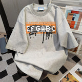 Trapwear Aesthetic piece – Summer Men And Women Hip Hop Trend Personalized Letter Print